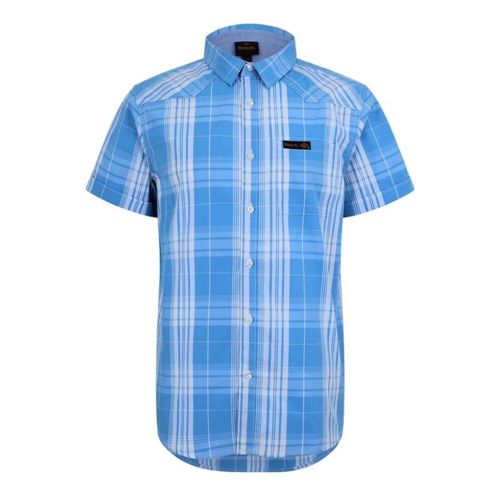 Bench Mens Tailored Shirt / Blue/White